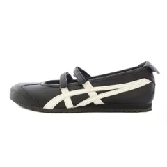 オニツカタイガー Onitsuka Tiger PATOU MEXICO 66 BALLERINA メキシコ66 バレリーナ スニーカー US6 24.5cm 黒 ブラック 白 ホワイト /BB
