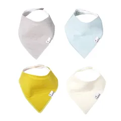 新品 [コッパーパール] スタイ よだれかけ 男の子 女の子 防水 赤ちゃん 米国発/バンダナ ビブ 4枚セット ストーン