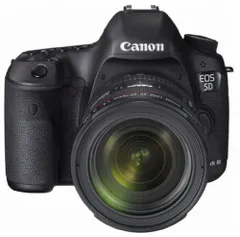 【中古】「非常に良い(無料延長保証)」Canon デジタル一眼レフカメラ EOS5D MarkIII EF24-70L IS USM レンズキット EF24-70mm F4L IS USM付属 ブラック EOS5DM3-のサムネイル
