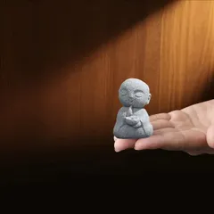 【癒やしの空間を演出】観音菩薩 香炉 日本製 禅の心 砂岩風 香立て 樹脂製 ホームデコレーション スピリチュアル 瞑想 ヨガ お香 線香【ギフトにも】