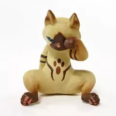【中古】フィギュア アイルー(目こすり) 「モンスターハンター」 mob(ミニフィギュア)
