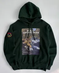 M ポロ カントリー ラルフローレン スポーツマン フードT スウェットシャツ