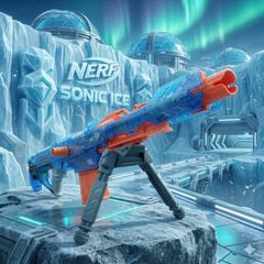 スコープ付き】ナーフ メガセンチュリオン ソニックアイス トイザらス