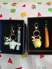 サンリオ シナモロール / ポムポムプリン キーホルダー セット