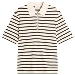 ジル・サンダー メンズ トップス ポロシャツ Jil Sander Stripe Short Sleeve Polo Bluejay ストライプのサムネイル