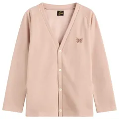 ニードルズ レディース アウター カーディガン Vネック Needles VNeck Cardigan Pink ピンクのサムネイル