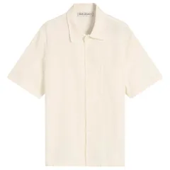 アワーレガシー メンズ ボトムス ハーフパンツ・ショーツ シャツ ショートパンツ Our Legacy Box Shirt Shortsleeve White Crochet Weave ホワイトのサムネイル