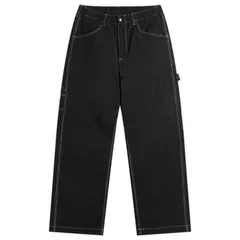 マナスタッシュ メンズ ボトムス カジュアルパンツ Manastash Washed Color Painter Pant Black ブラックのサムネイル