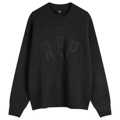リプレゼント メンズ アウター ニット・セーター Represent Rep Knit Jumper Black ブラック