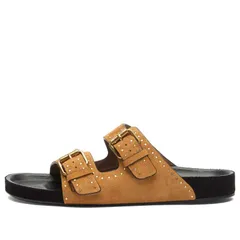 イザベル マラン レディース シューズ サンダル Isabel Marant Lennyo Sandals Chestnutのサムネイル