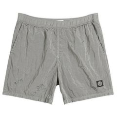 Stone Island Men's Swimwear Half Pants/Shorts Nylon Shorts Stone Island Nylon Metal Swim Shorts Pearl Grey