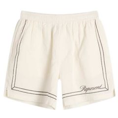 リプレゼント メンズ ボトムス ハーフパンツ・ショーツ Represent Border Vacation Short Whisper White ホワイト