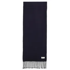 ユニバーサルワークス メンズ アクセサリー マフラー・ストール・スカーフ Universal Works Double Sided Scarf Navy Mid Grey グレー