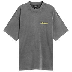 リプレゼント メンズ トップス Tシャツ ロゴ Represent Script Logo TShirt Vintage Grey グレー