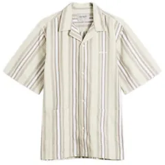 カーハート メンズ トップス シャツ Carhartt WIP Folsey Vacation Shirt Pale Olive White ホワイト