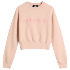 リプレゼント レディース アウター パーカー・スウェット シャツ Represent Fly Micro Sweatshirt Rose Quartz