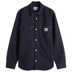 カーハート メンズ アウター ジャケット・ブルゾン シャツ Carhartt WIP Walter Shirt Jacket Dark Navy ネイビー