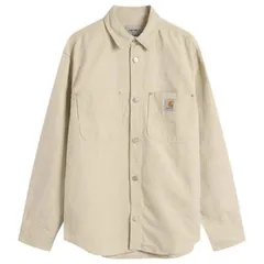 カーハート メンズ アウター ジャケット・ブルゾン シャツ Carhartt WIP Walter Shirt Jacket Natural