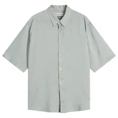 アワーレガシー メンズ ボトムス ハーフパンツ・ショーツ シャツ ショートパンツ Our Legacy Beyond Shirt Shortsleeve Geo Stripe Ceremonial Vのサムネイル
