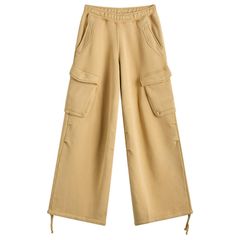 リプレゼント レディース ボトムス カジュアルパンツ スウェットパンツ Represent Initial Cargo Sweatpants Iced Coffee コーヒー