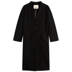 イザベル マラン レディース アウター コート ウール Isabel Marant Florane Long Wool Coat Black ブラックのサムネイル