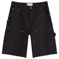 ダイム メンズ ボトムス ハーフパンツ・ショーツ ショートパンツ デニム Dime Carpenter Denim Shorts Jet Black ブラックのサムネイル
