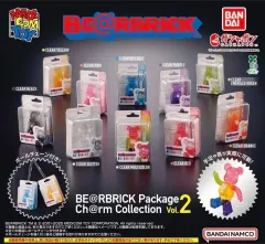 ガシャ BE@RBRICK(ベアブリック) パッケージ チャーム コレクション 2弾 グリーン色