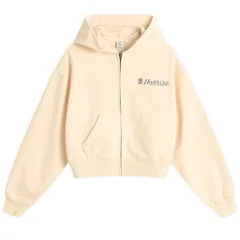 スポーティ アンド リッチ レディース アウター パーカー・スウェット クロップド Sporty Rich Lion Health Cropped Zip Hoodie Cream クリームのサムネイル