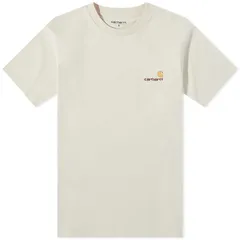 カーハート メンズ トップス Tシャツ Carhartt WIP American Scriptee Natural