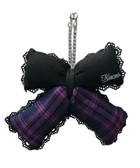 夢展望公式 [新品未使用] 【クロミ】リボンチャーム [ブラック] 他カラー別ページ有  服飾小物・アクセサリ－・雑貨 その他雑貨・生活雑貨 536012-01