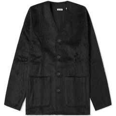 アワーレガシー メンズ アウター ニット・セーター カーディガン Our Legacy Mohair Cardigan Black Mohair ブラック