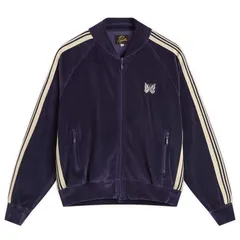 ニードルズ レディース アウター ジャケット・ブルゾン Needles Rib Collar Track Jacket Navy ネイビーのサムネイル