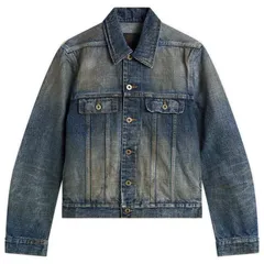 リックオウエンス レディース アウター ジャケット・ブルゾン デニム Rick Owens DRKSHDW Denim Trucker Jacket Vintager Indigo インディゴのサムネイル