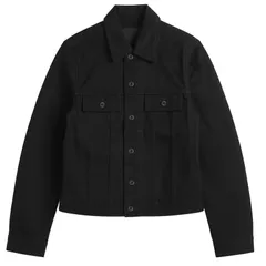 リックオウエンス レディース アウター ジャケット・ブルゾン デニム Rick Owens DRKSHDW Denim Trucker Jacket Black ブラックのサムネイル