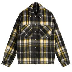 リプレゼント メンズ トップス シャツ Representextured Overshirt Jet Black ブラック