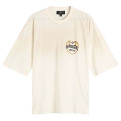 リプレゼント メンズ トップス Tシャツ Represent Angel Border TShirt Washed Ecru エクリュ
