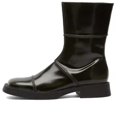 ミスタ レディース シューズ ブーツ・レインブーツ アンクル Miista Dahlia Khaki Black Ankle Boots Khaki Black ブラックのサムネイル