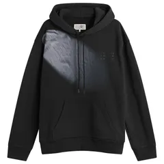 マルタンマルジェラ メンズ アウター パーカー・スウェット MM6 Maison Margiela Light Beam Hoodie Washed Black ブラックのサムネイル