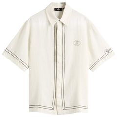 リプレゼント メンズ トップス シャツ Represent Border Vacation Shirt Whisper White ホワイト