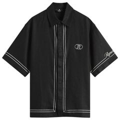 リプレゼント メンズ トップス シャツ Represent Border Vacation Shirt Jet Black ブラック