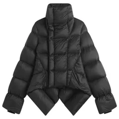 リックオウエンス レディース アウター ジャケット・ブルゾン ハイネック Rick Owens Naska Duvet High Neck Padded Jacket Black ブラックのサムネイル