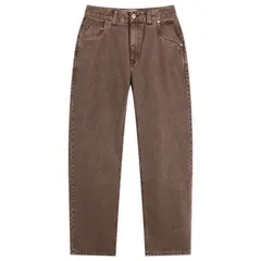 ダイム メンズ ボトムス カジュアルパンツ デニム Dime Straight Denim Pants Brown Washed ブラウンのサムネイル