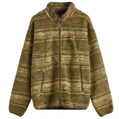 ポーラー スケート カンパニー メンズ アウター ジャケット・ブルゾン フリース Polar Skate Co Kiko Fleece Jacket Army Green グリーンのサムネイル