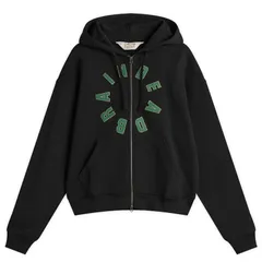 ブレインデッド メンズ アウター パーカー・スウェット Brain Dead Collegiate Zip Hoodie Black ブラックのサムネイル