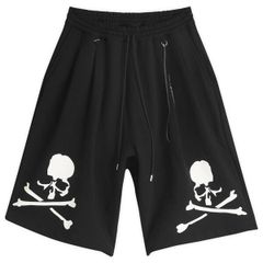 マスターマインド メンズ ボトムス ハーフパンツ・ショーツ ショートパンツ MASTERMIND WORLD OG Sweat Shorts Black ブラック