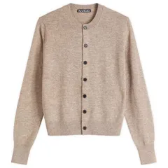 アクネ ストゥディオズ レディース アウター カーディガン Acne Studios Kenyak Core Cardigan Greige Melangeのサムネイル