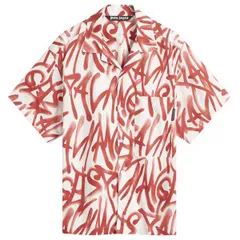 パーム・エンジェルス メンズ トップス シャツ Palm Angels Graffiti Vacation Shirt Red レッドのサムネイル