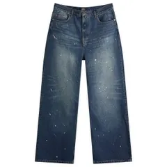 アーペーセー メンズ ボトムス デニムパンツ ジーンズ APC Relaxed H Painter Denim Jeans Washed Indigo インディゴのサムネイル