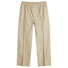アーペーセー メンズ ボトムス カジュアルパンツ コットン APC Pieter Textured Cotton Pin Tuck Pleatrousers Beige ベージュのサムネイル