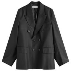 アワーレガシー メンズ アウター ジャケット・ブルゾン ブレザー Our Legacy Unconstructed Blazer Black Panama Wool ブラック